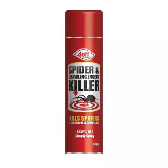 Spider Killer and Crawling Insect Killer Spray Doff 300ml for Eliminating Spider