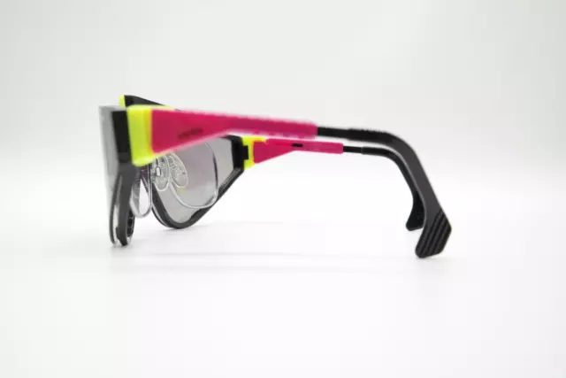 UVEX Sportstyle Take Off Jaune Rose Noir Ovale Lunettes de Soleil Neuf 2