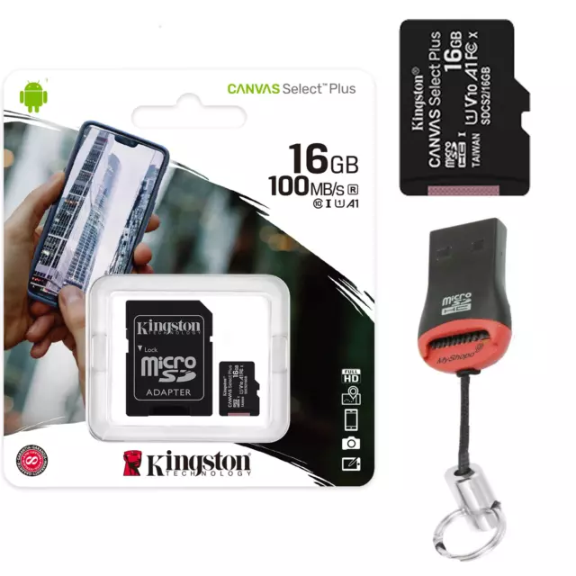 Speicherkarte Kingston Für Samsung Galaxy A21s Micro SD SDXS Canvas 16 - 512 GB