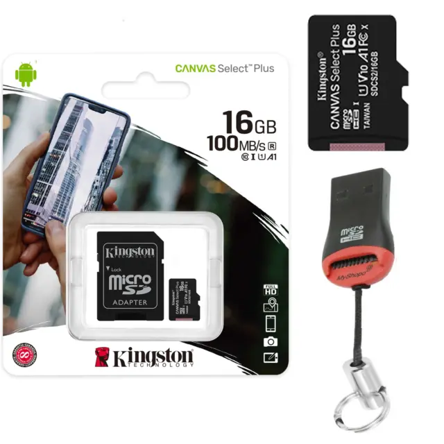 Speicherkarte Kingston Für Samsung Galaxy A41 Micro SD Card Canvas 16 - 512 GB