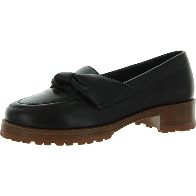 Alexandre Birman Womens Maxi Clarita Black Loafers 36 Medium (B,M) BHFO 1725
