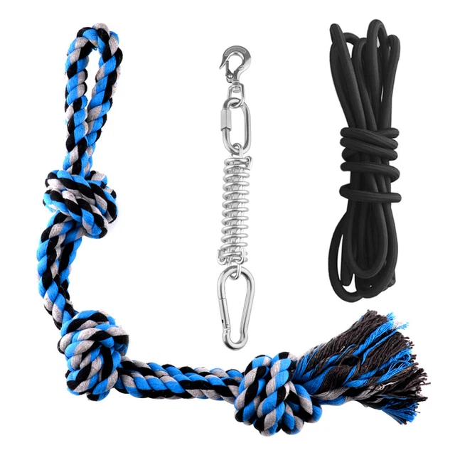 1pc Pet Frühling Pol Hängen Bungee Hund Spielzeug Puppy Training Spielzeug