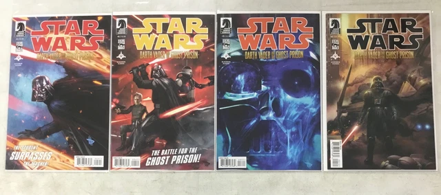 Star Wars DARTH VADER GHOST PRISON comic # 1 3 4 5 ~ Tsuneo Sanda VARIANT Unread