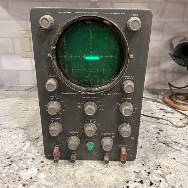 Vintage Heathkit O-12 Laboratory Oscilloscope OScope Heath Company