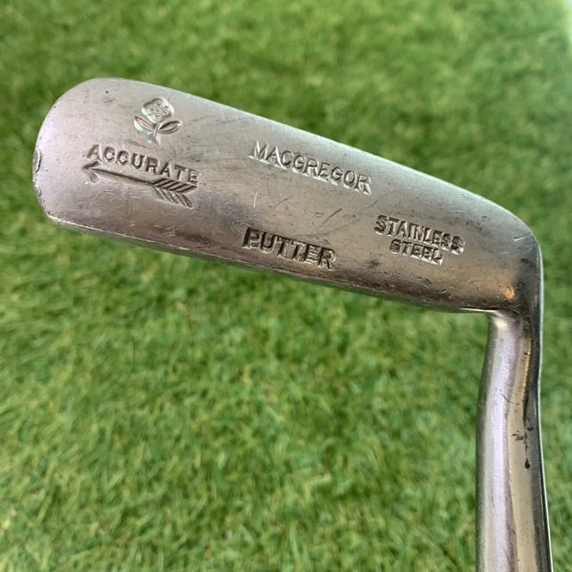 Antique Hickory Wood Shaft MacGregor O A Flanged Putter | #4574301216