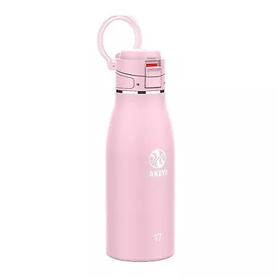Takeya 17oz Insulated Stainless Steel Travel Mug with Flip-Lock Spout Lid- Blush