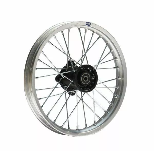 Cerchio Alluminio Anodizzato 14 Pollici Frontale Argento 12 MM Typ2 Dirt Cross