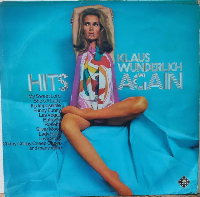 Klaus Wunderlich Hits Again 12” Vinyl LP Record