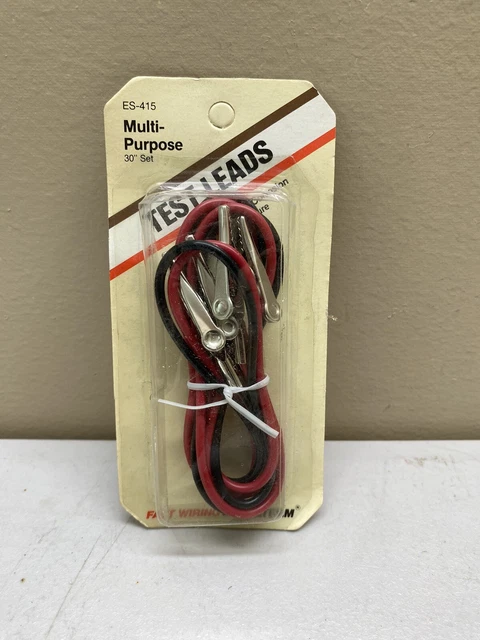 Calterm Es-415 / Multi-Purpose Test Leads / 30" Set New