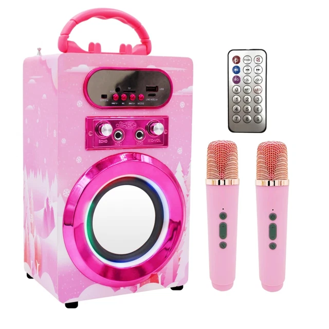 Machine Karaoké Venturer - Double Lecteur Cassette Et Radio - Avec Micro - Fonctionne