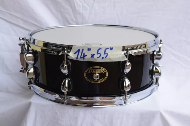 TAMBURO rullante snare Acero Maple 14" x 5,5" nero black  AFFARE NEW OUTLET