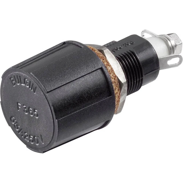 Bulgin FX0365 Porte-fusible Adapté pour (fusibles) fusible 5 x 20 mm 6.3 A 250