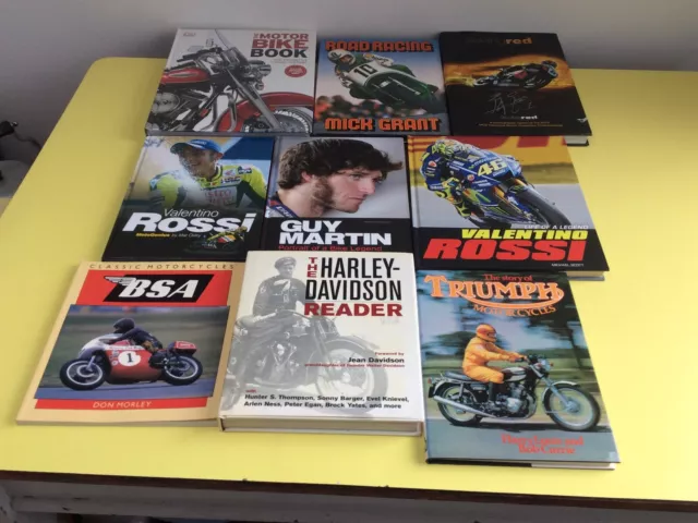 9 Motor Cycle And Motor Bike Racing Books 2