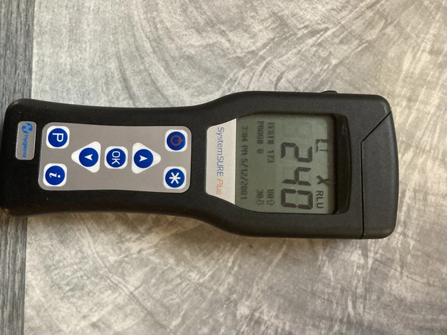 Hygiena SystemSure PLUS Meter Luminometer ATP Monitoring System + UltraSnap