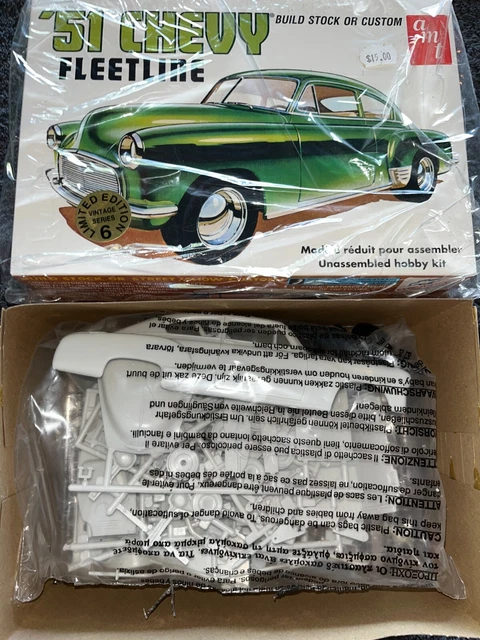 AMT 1/25 1951 Chevrolet Fleetline sealed parts nib AMT 1/25 1951 Chevrolet Fleetline sealed parts nib