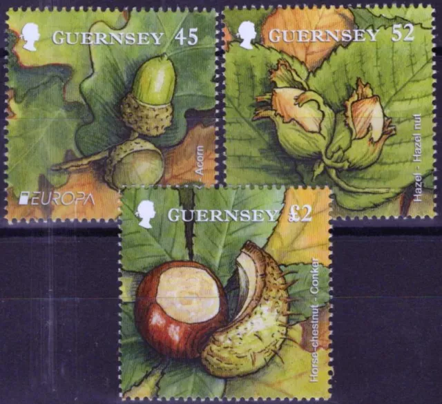 ZAYIX Guernsey 1125-1127 MNH Plants Nature 080323SM80M