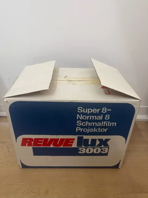 Revue Lux 3003 S8/N8 Filmprojektor Vintage retro rare selten old