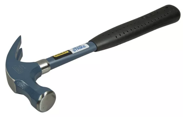 Stanley Blue Strike Klauenhammer 450g  Latthammer Hammer Zimmermannshammer