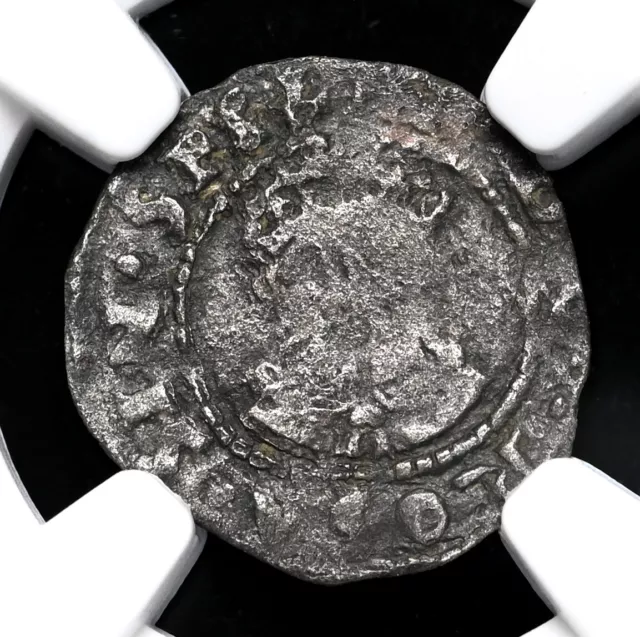 ENGLAND. HENRY VIII. 1509-1547. Silver Penny, S-2380, NGC VF Details ...