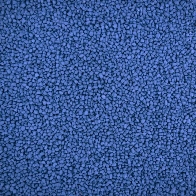 20 Kg blauen Quarzkies "Premium Qualität" 2-3 mm Bodengrund Aquarium Kies Sand