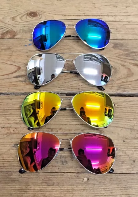 Bright Lens Sunglasses Fashion Retro Style Designer Shades Mens Womens Ladies