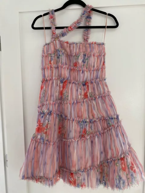 CHANEL RUNWAY SPRING 2010 silk dress ready to wear pink karl sz 40 / 8  $1,700.00 - PicClick
