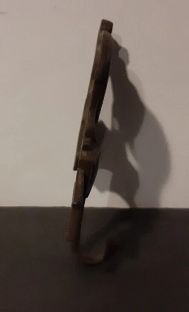 Bear Cast Iron Coat/Hat Hook "Welcome"  6" x 7" 3