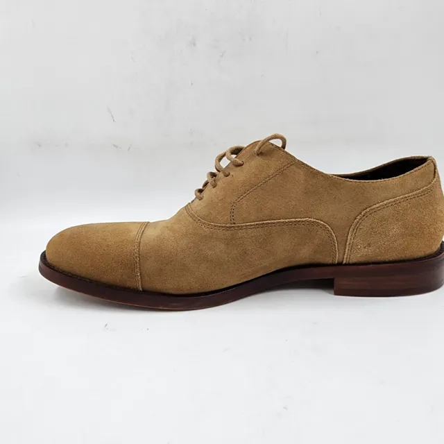 The Men's Store at Bloomingdale's Dress Shoes Men's 9 Tan Suede Lace Up Cap Toe