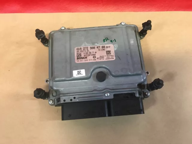 2010 2011 2012 Mercedes E350 Sedan Engine Computer Control Module ECU 2729004700