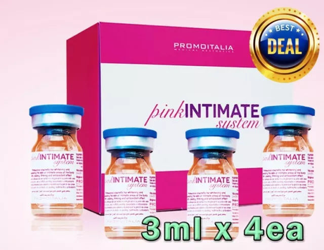 PROMOITALIA Sistema Íntimo Rosa 3 ml x 4ea ¡¡¡Envío Express Internacional!!¡!