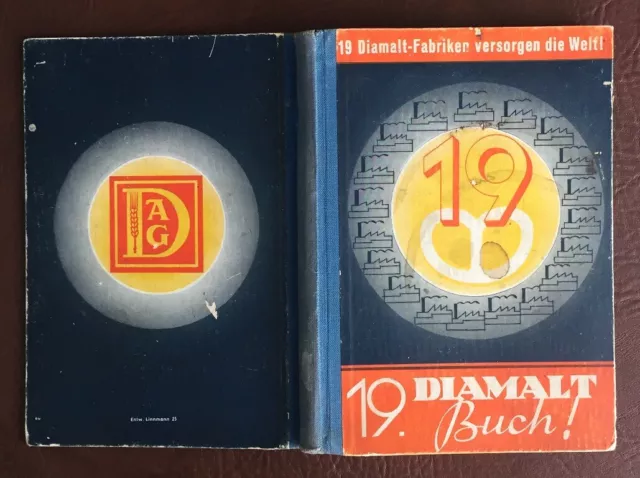 Diamalt Buch Landsberg München Werbung Bäcker Pizza 1939 Stollen Brot Semmel 2