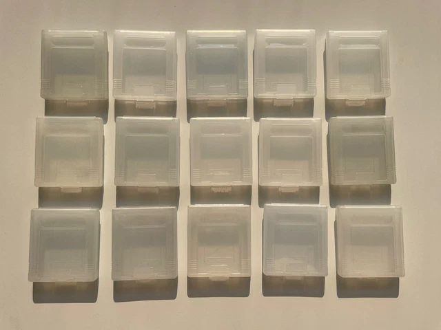 15 OEM Authentic Cartridge Cases Genuine Nintendo Game Boy, Gameboy Color 15 OEM Authentic Cartridge Cases Genuine Nintendo Game Boy, Gameboy Color