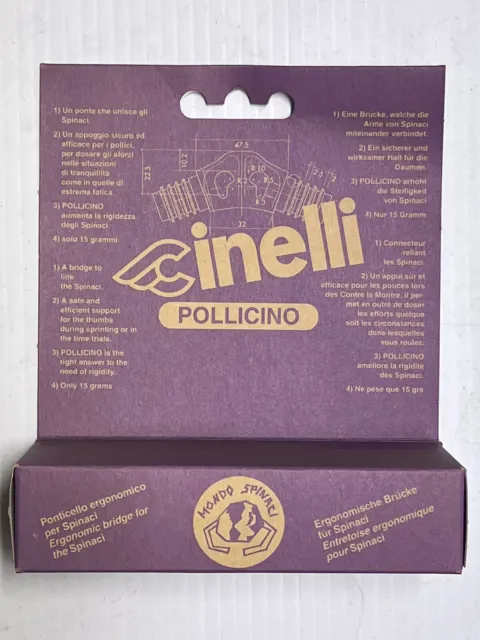 Cinelli Pollicino Joiner For Spinaci Vintage Handlebar Extensions NOS NIB 3