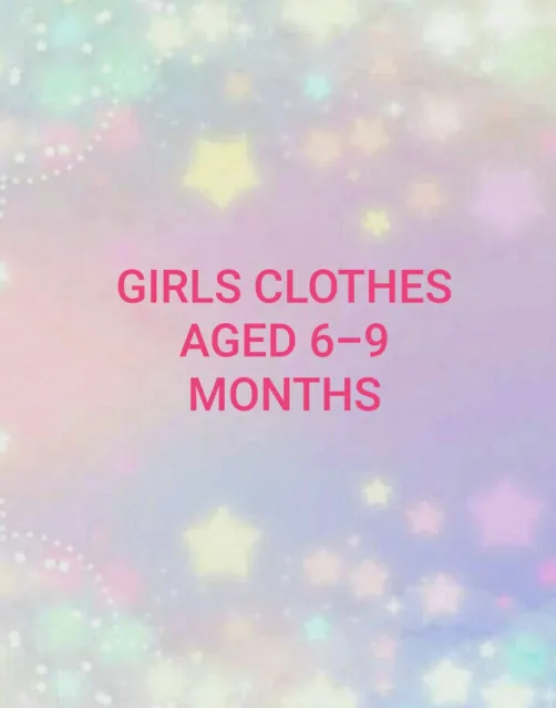 Abiti per bambine età 6-9 mesi fai il tuo pacchetto top leggings abiti