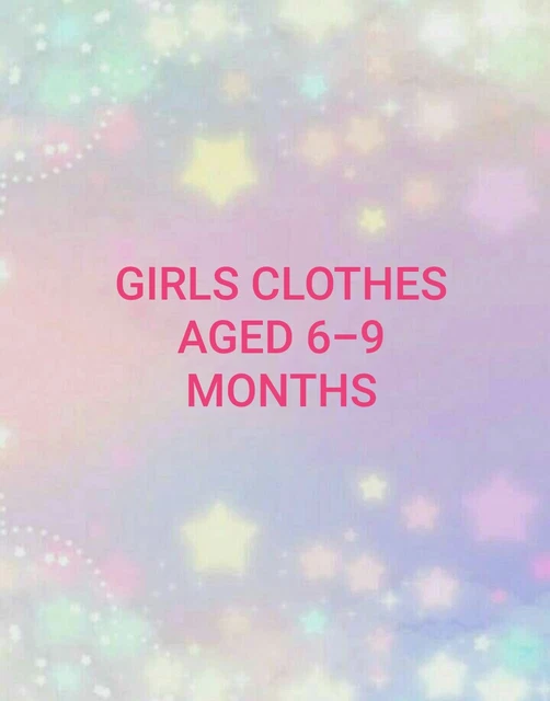 Abiti per bambine età 6-9 mesi fai il tuo pacchetto top leggings abiti