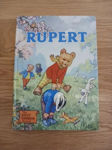 Rupert Bear Annual 1958 - Not Inscribed  Or Price Clipped And Painting Untouched
