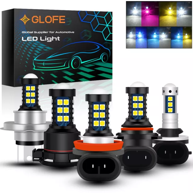 High Power Car LED Fog Driving Lights Bulbs DRL H1 H3 H7 H11 9005 9140 9006 880