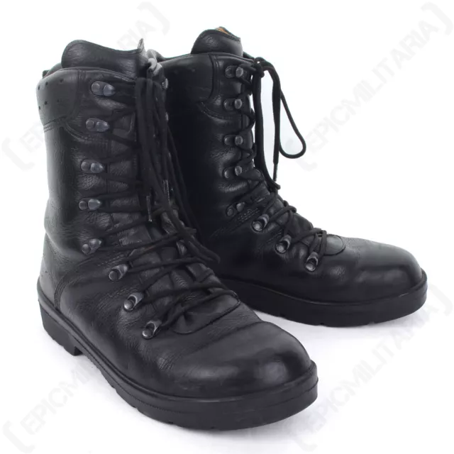 German Army Para Boots - Sizes 4 to 13 - Leather Military Surplus Combat Winter