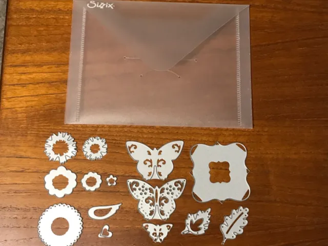 Craft Clearout - metal cutting dies, Sizzix Thinlits: Butterflies, Flowers