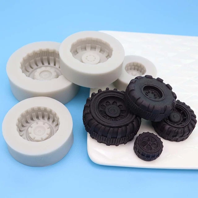Wheel Silicone Molds Baking Decorating Soap Mould Cakes Decorating Tools
