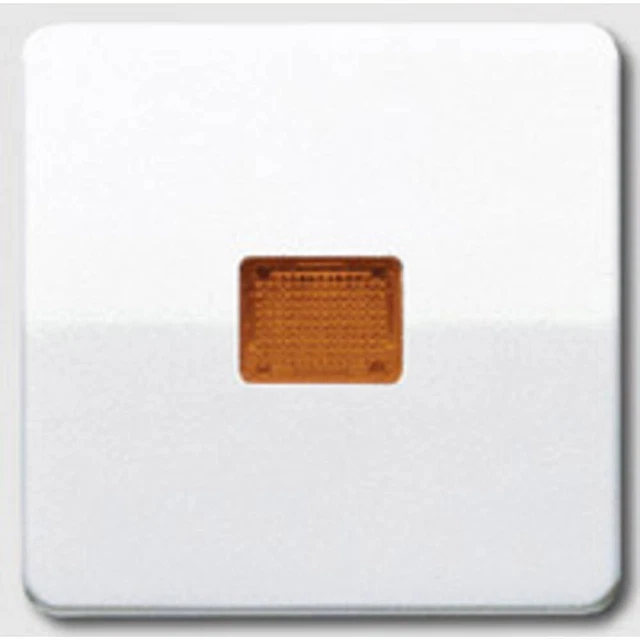 Jung simple Cache Interrupteur avec témoin lumineux, Bouton-poussoir avec