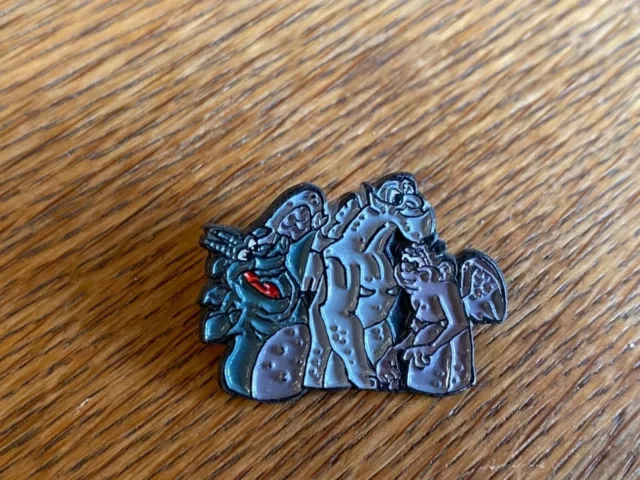 Disney 3 Gargoyles Victor Hugo & Laverne Pin Hucklback Of Notre Dame