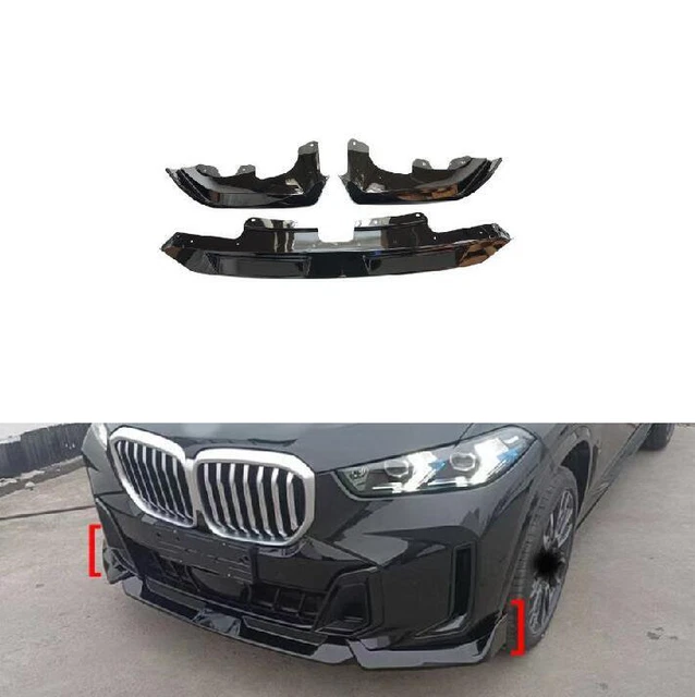 Real Carbon Fiber Front Lip voor BMW X5 G05 2019-2021 xDrive40i xDrive50i M Sport Front Chin Spoiler Splitter Factory Outlet (4 stuks