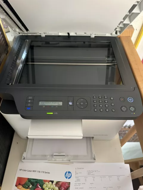 HP MFP 179fnw All-In-One Printer Laser Farb Printer wie Neu + Neuer Toner