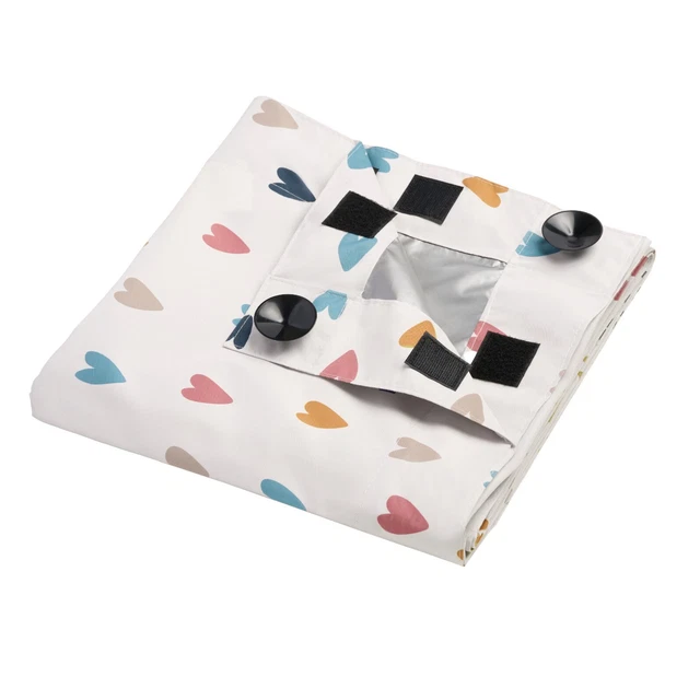 Portable Blackout Blinds for Baby or Kids Room - Block Out Light & Reflect Heat