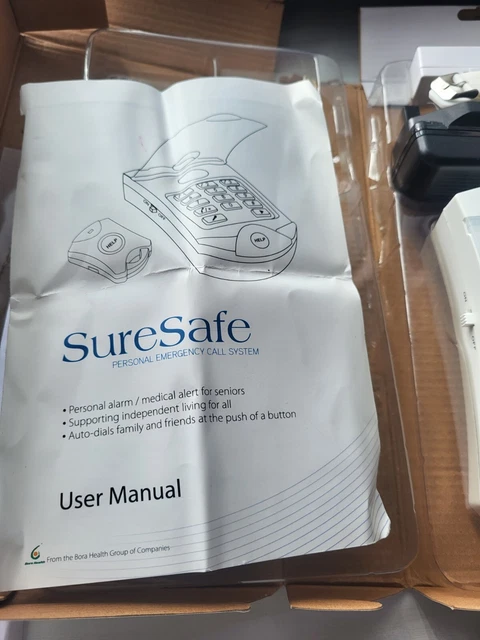 SureSafe HA 28 allarme aiuto sistema di chiamata di emergenza personale. Nuovo.