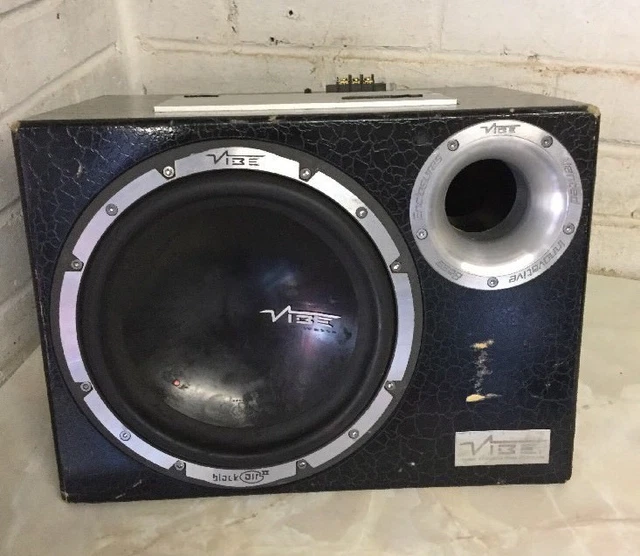 VIBE BLACK AIR Mono Box II 1200 Watts Active Sub Subwoofer CBR