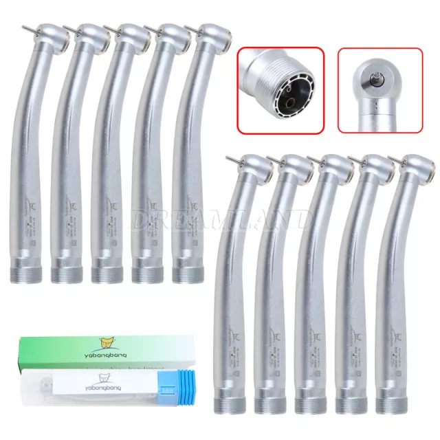 10X NSK Pana Estilo Dental Turbine Alta Velocidad Pieza de Mano 2 Agujeros Y12