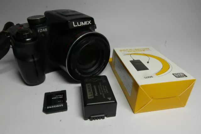 Panasonic Lumix DMC-FZ48 fotocamera Full HD 12 MP 24x zoom bridge e 4 GB SD