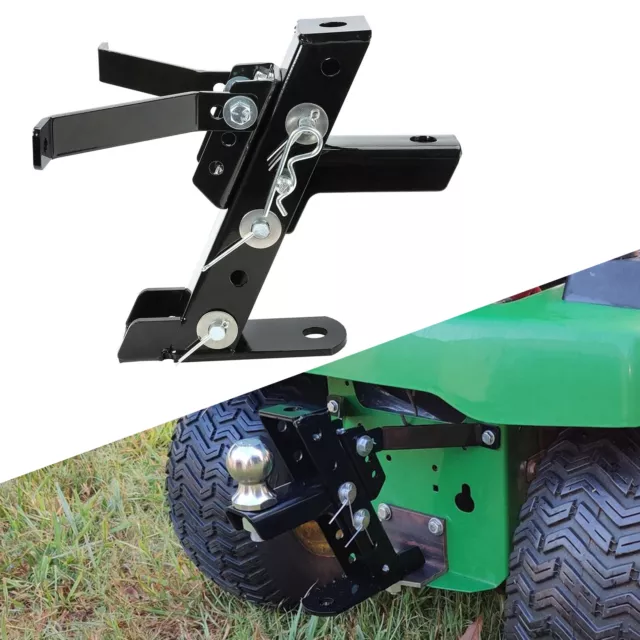 Adjustable Steel Lawn Garden Tractor Hitch For John Deere Cub Cadet Craftsman